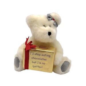 Boyd’s‎ Bears I’d Stop Eating Chocolates but I’m No Quitter” Gift Bear